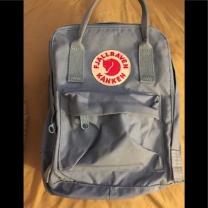 Fjallraven mini blue backpack new without box.